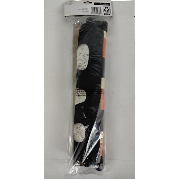 Halloween Welcome Bat Spider Web 72 inch Vertical Hanging Banner Decoration - Picture 4 of 4